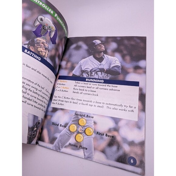 Ken Griffey Jr's Slugfest (Nintendo 64 N64, 1999) Manual Only No Game - Picture 5 of 6